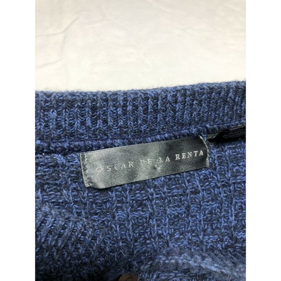 Oscar De La Renta Dad Knit Sweater Grandpa - Picture 4 of 7